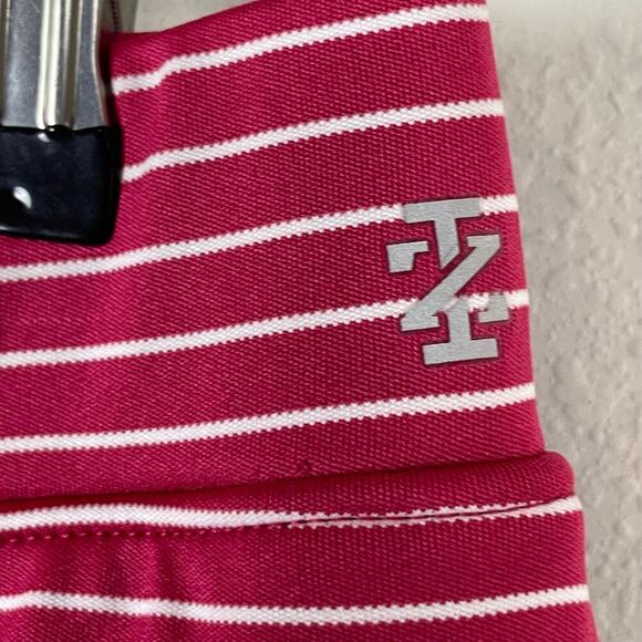 Izod Golf Skort Red White Striped Pull On Stretch Women's L Pockets Skirt - Picture 4 of 6